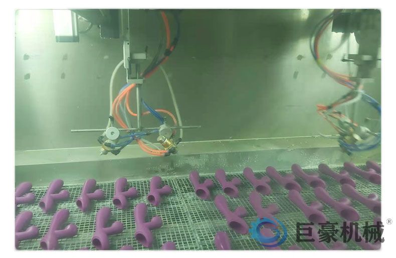 硅膠手感油噴涂線